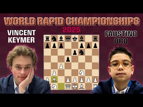 Vincent Keymer gegen Faustino Oro! 