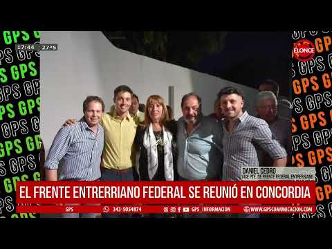 El Frente Entrerriano Federal se reunió en Concordia