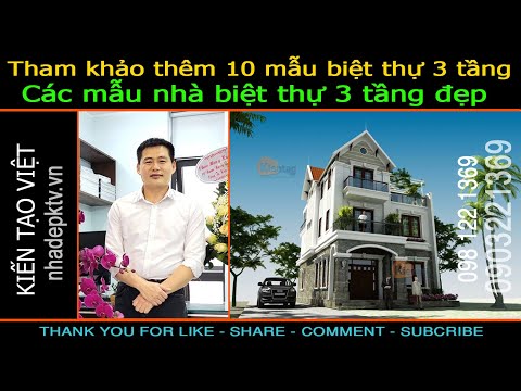 10 Biệt Thự 3 Tầng 80-120m2