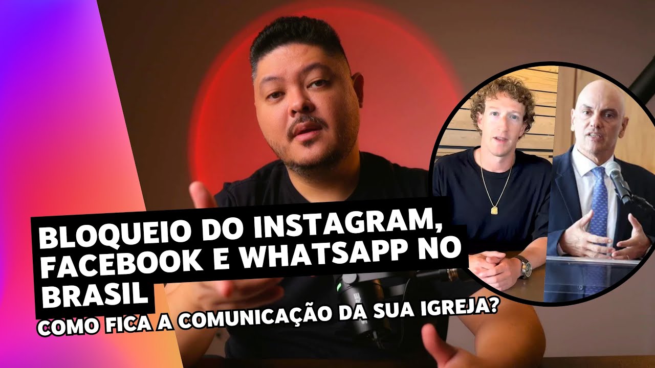 REDES SOCIAIS BLOQUEADAS NO BRASIL? A IGREJA PRECISA SE PREPARAR | IGREJA MULTÍMIDIA