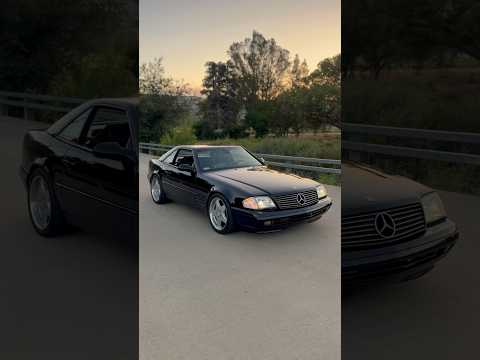 One of the Most Beautiful Mercedes Ever Built! “R129 SL500” #oldbenz #luxurycar #2002 #129