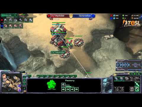 Gamania Slam  (Z) vs ApolloBall (T) - TESL - Season Two Elimination - G1