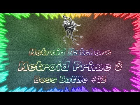 Metroid Prime 3 Corruption ★ Perfect Boss Battle #12 • Metroid Hatchers