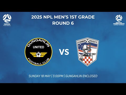 Capital Football NPL Men's 1st Grade Round 6 - Gungahlin United FC vs O'Connor Knights SC