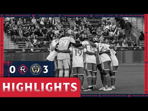 Highlights | Union score three times in second half as Revs fall, 3-0, at Subaru Park