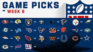 NFL Week 8 Game Picks