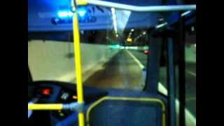 preview picture of video 'BRT Transoeste travessia Túnel Grota Funda 13 junho 2012.'
