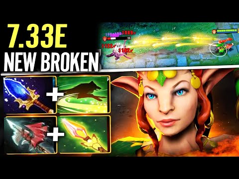 CEEEEB found a New Broken hero in patch 7.33e - Pro Offlane Enchantress Deletes Enemies Dota 2
