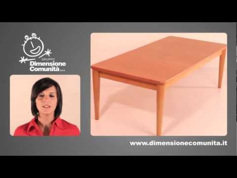 Tavoli in legno di Gruppo Dimensione Comunità
