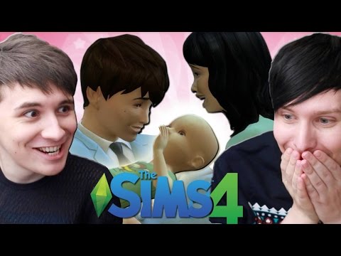DIL HAS A BABY - Dan and Phil Play: Sims 4 #32