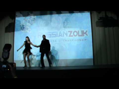 Alex de Carvalho and Mathilde Dos Santos. Russian Zouk Congress 2014