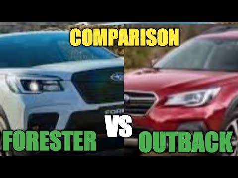 2021 Forester VS 2021 Outback COMPARISON