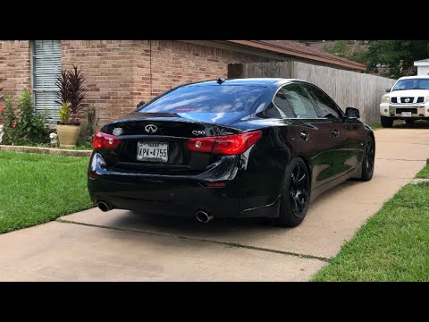 Bc Coilovers on the q50