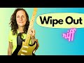 MASTER surfaris WIPE OUT - BEGINNER GUITAR lessons