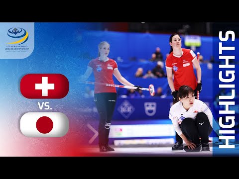 SWITZERLAND v JAPAN - Round-robin game Highlights - LGT World Women’s Curling Championship 2023