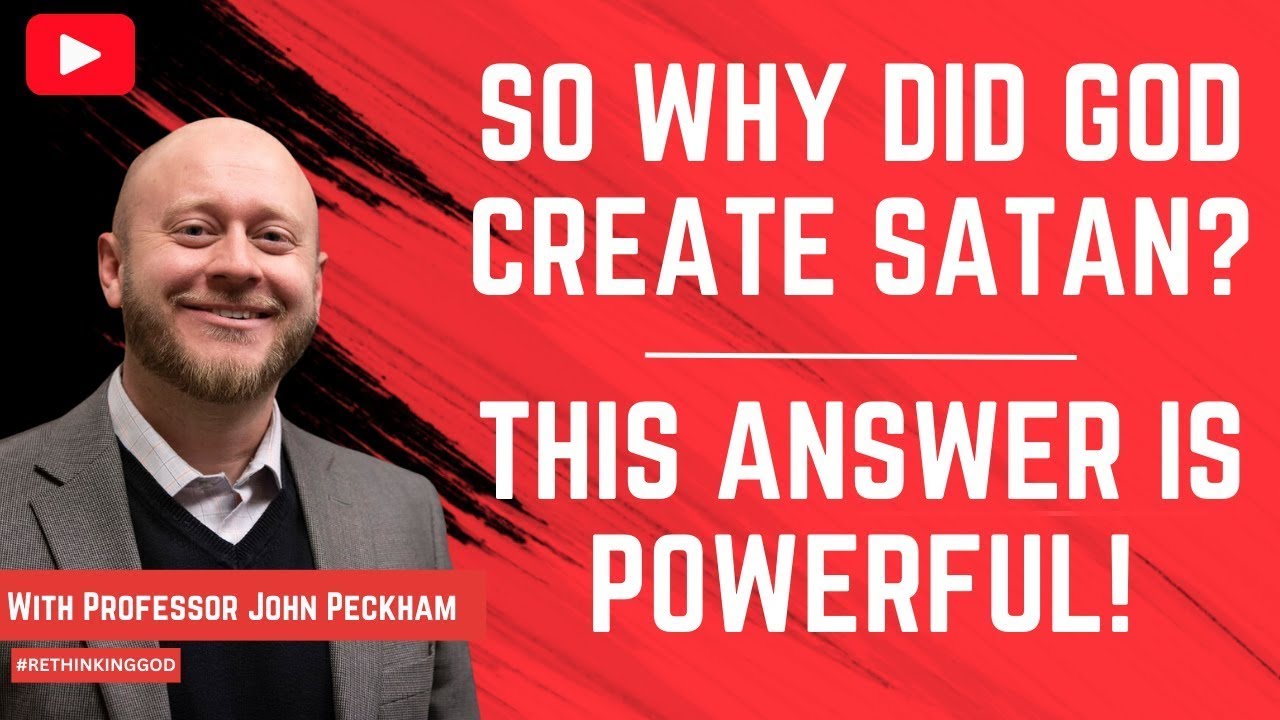 Mindblowing! “Why did God create Lucifer? Didn't God know he would rebel?” With Dr Peckham! So good!