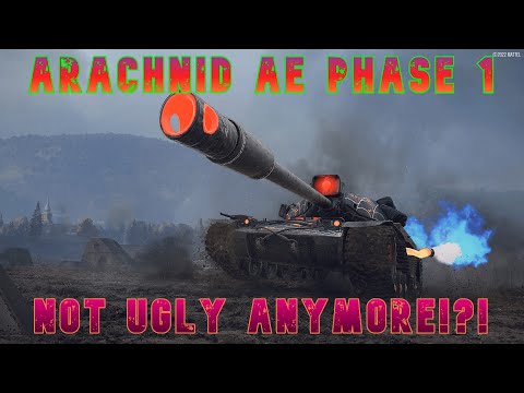 Arachnid AE Phase 1 Not Ugly Anymore!?! ll Wot Console - World of Tanks Console Modern Armour