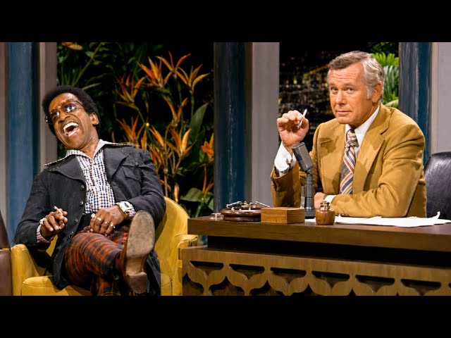 Sammy Davis Jr. and Johnny Trade Impressions | Carson Tonight Show