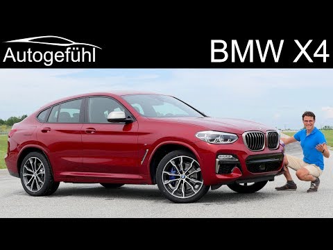 BMW X4 FULL REVIEW Documentary all-new 2019 G02 M40d vs xDrive30i comparison - Autogefühl