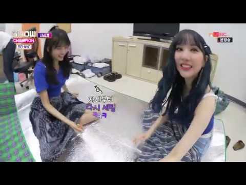 [ENG/INDO SUB] 180814 Show Champion Behind GFRIEND (여자친구) Cut