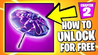 HOW TO UNLOCK THE NEW STORM UMBRELLA FOR FREE in FORTNITE (Fortnitemares Challenges - Storm Sail)