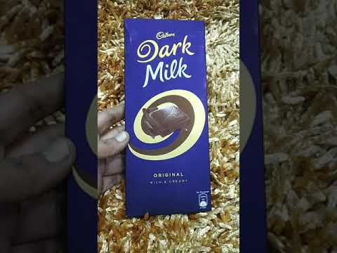 Cadbury Dark Milk Original Rich & Creamy / Cadbury Dark Milk - The Grown Up Chocolate