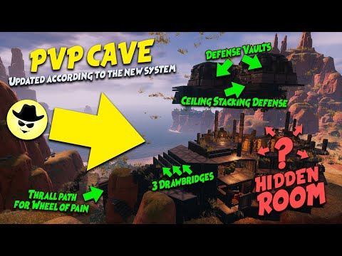 PVP CAVE - Updated according to the new system | CONAN EXILES: isle of siptah
