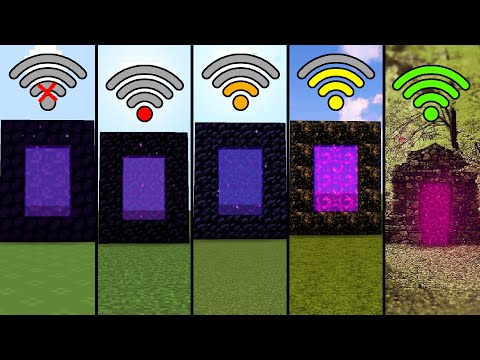 Nether portal with different Wi-Fi