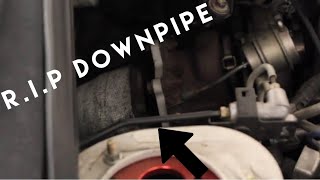 WRX BLOWN UP DOWNPIPE??