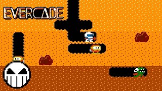 Dig Dug (Evercade - Namco Museum Collection 1) Gameplay