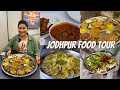 Best JODHPUR Food Tour | Laal Maas, Rajasthani Thali, Malai Roti & More | (Part 2)
