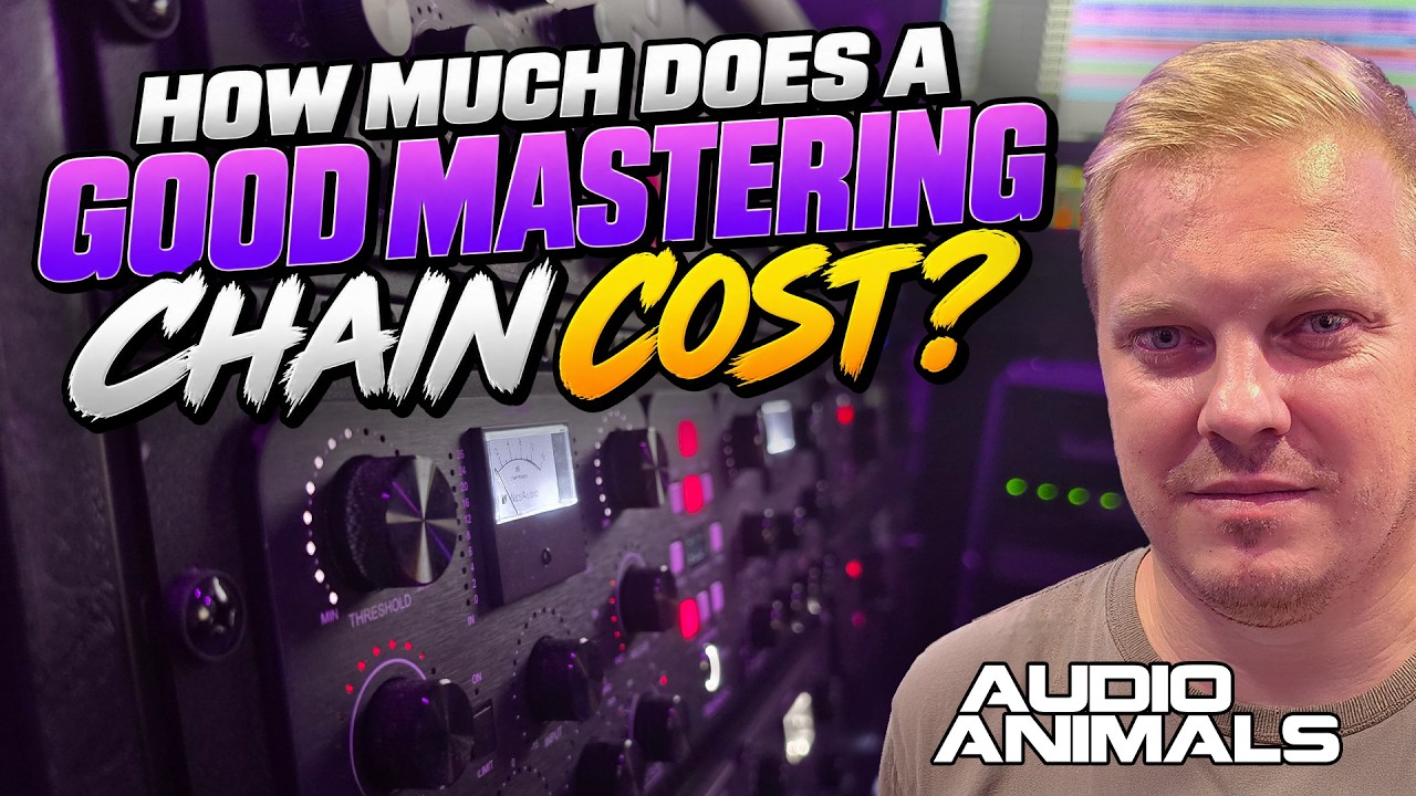 Paul Ashmore discussing how much a good mastering chain costs