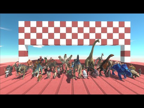 All Units Survival Speed Race - 40 Will Survive - Animal Revolt Battle Simulator