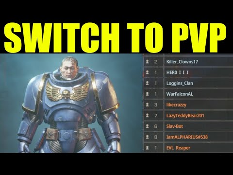 How to play pvp in space marines 2 (switch between campaign, PVP & operations)