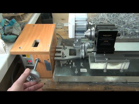 Сервомотор Aurora YJW 55A для швейных машин как привод для токарного станка Taig lathe