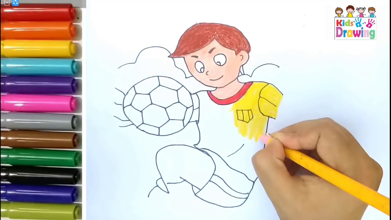 How to draw a Sports /coloring pages for kids