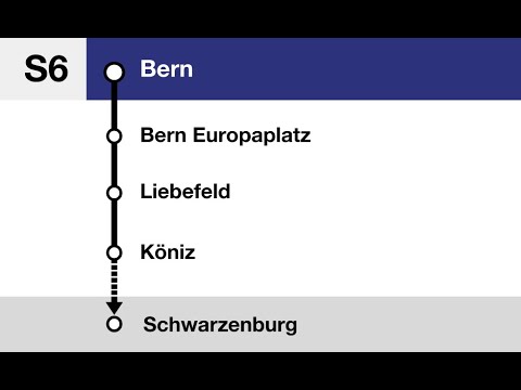 BLS Ansagen » S6 Bern — Schwarzenburg (2022) | SLBahnen