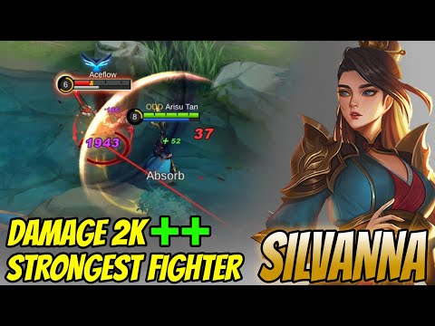 SILVANNA ATTACK SPEED IS BROKEN!! - Silvanna Best Build 2023 - Build Silvanna Tersakit 2023 ~ MLBB
