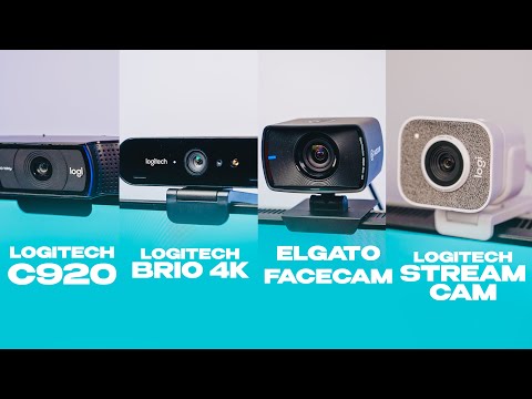 Elgato Facecam vs Logitech BRIO 4k vs Logitech StreamCam vs Logitech C920