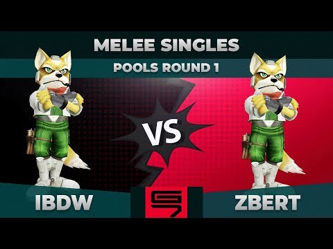 iBDW vs Zbert - Melee Singles: Pools R1 Winners Semifinals - Genesis 7 | Fox vs Fox
