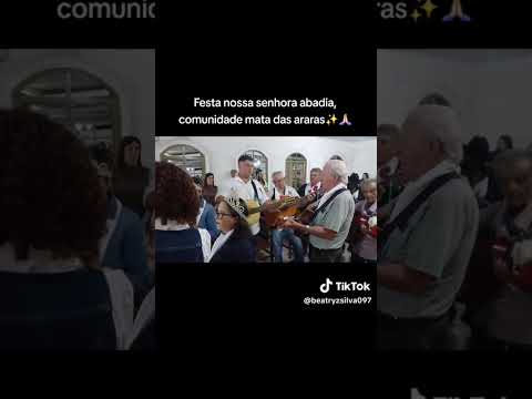 Folia da nossa senhora da abadia ,comunidade arara, morrinhos goias , guia dionito