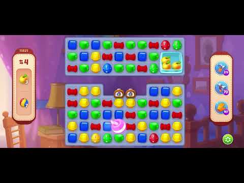 Homescapes Level 11821 夢幻家園 第11821關- No boosters