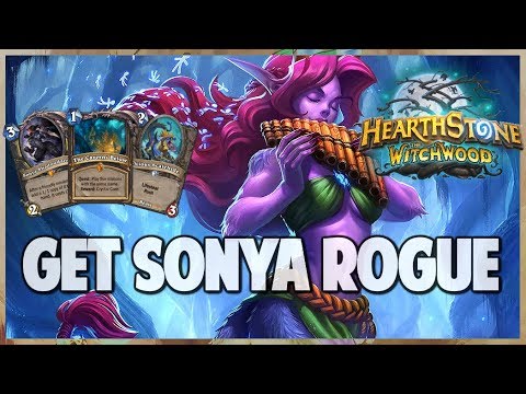Get Sonya Rogue | Surviving Standard 105 | Hearthstone | The Witchwood
