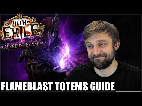 [PoE 3.27] Flameblast Totems Guide (with Leveling) - Fast Clear, Good for Breach, Easy to play!
