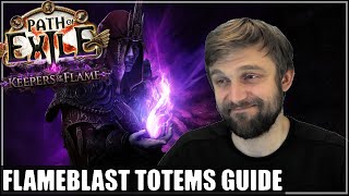 [PoE 3.27] Flameblast Totems Guide (with Leveling) - Fast Clear, Good for Breach, Easy to play!