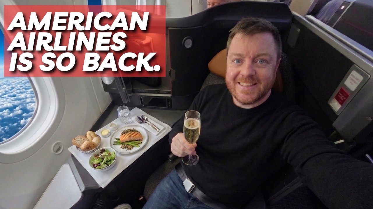 Paul Lucas Flies American Airlines' New Preferred Suite: Bedding, Brisket & a Brilliant Crew