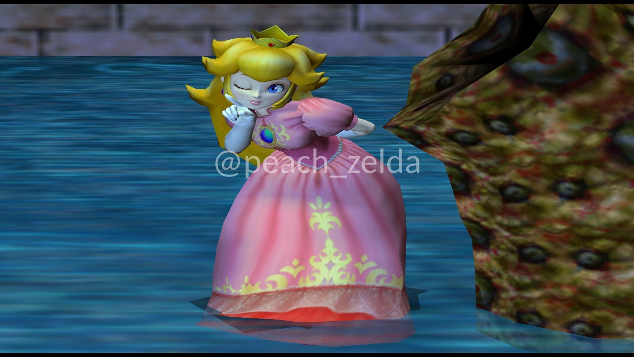 【スマブラDX】ピーチ姫 ライクライク  丸呑み♡【リョナ】