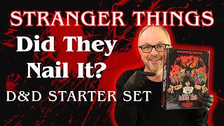 Stranger Things D&D Starter Set Unboxing – Best One Yet?: Art of Character D&D Podcast Ep16