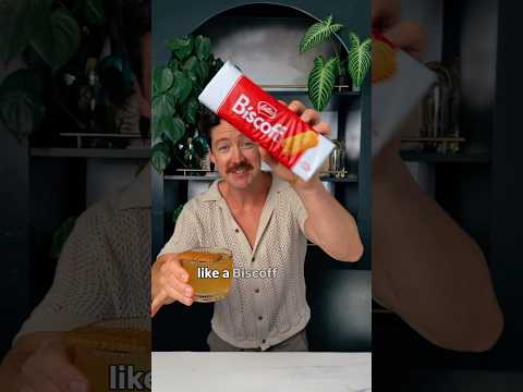 Biscoff Clarified Milk Punch cocktail! A perfect dessert cocktail #cocktailrecipe #shorts