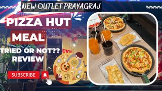 “Pizza Hut”🍕Meal for 4😍 Worth trying!! Must Watch #pizzahut #thefoodieus #prayagraj #pizza